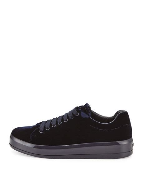 prada velvet low sneakers review|prada sailing shoes.